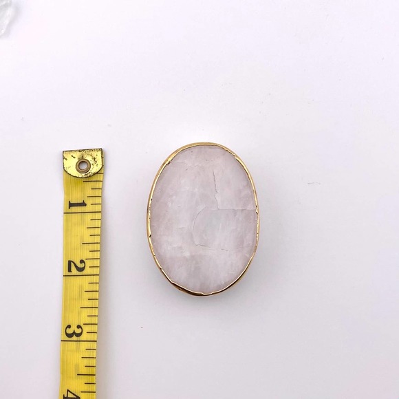 Genuine White Quartz Popsocket for Cell Phone - Picture 10 of 10
